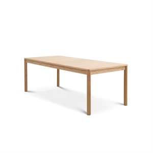 Sydney spisebord m/ udtræk til 2 tillægsplader - INKL. 2 plader - Lakeret eg - Mål: 95 x 220 / 320 cm.